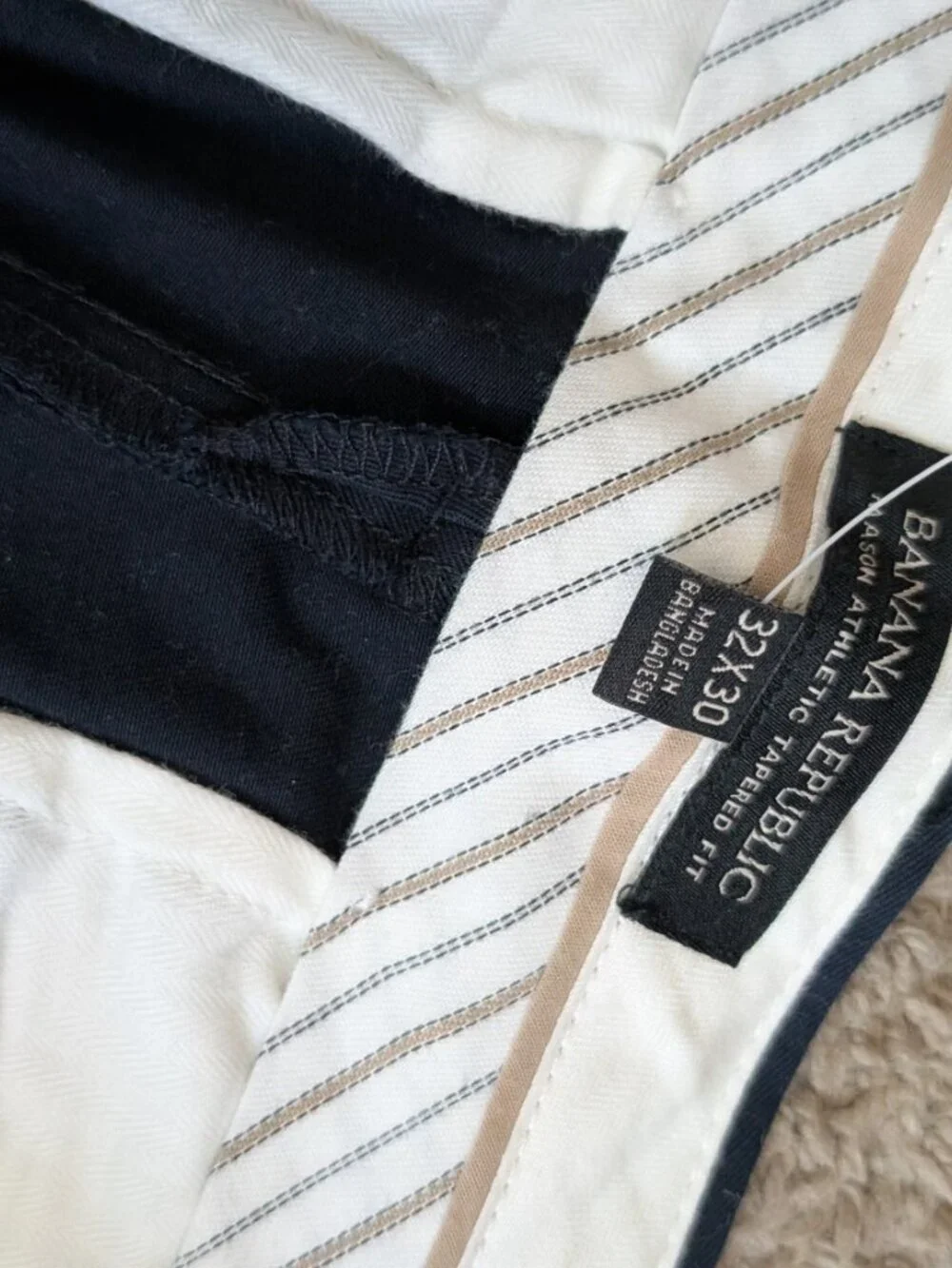 Banana Republic Mason Athletic Fit Tapered Chino pants